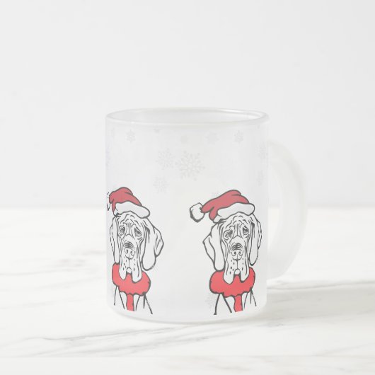 Het is kerst matglas koffiemok (Voorkant rechts)