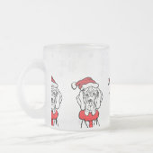 Het is kerst matglas koffiemok (Links)