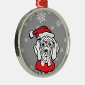 Het is kerst metalen ornament (Rechts)