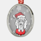 Het is kerst metalen ornament (Links)