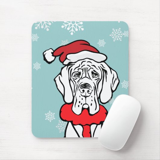 Het is kerst muismat (Met muis)