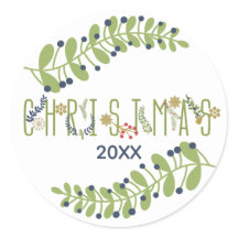 Het is kerstcadeaudatum feestdag Stickers