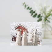 "Het is Kerstmis!" Briefkaart (Staand voorkant)