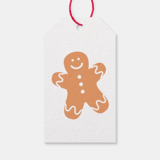 Het is Kerstmis Cookie Seizoen Gepersonaliseerd Gi Cadeaulabel (Achterkant)