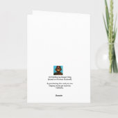 Het is Kerstmis Feestdagen Kaart (Achterkant)