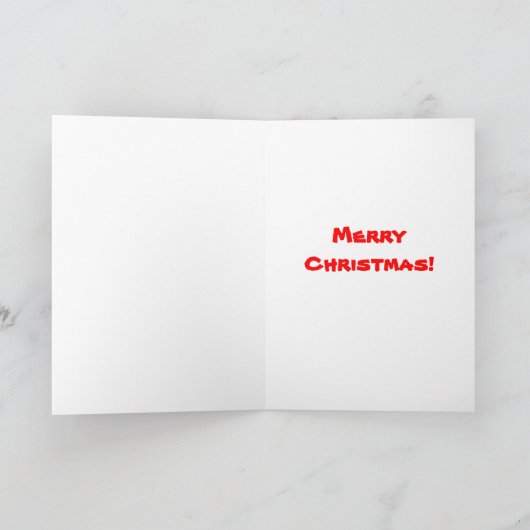 Het is Kerstmis. Feestdagen Kaart (Binnen)