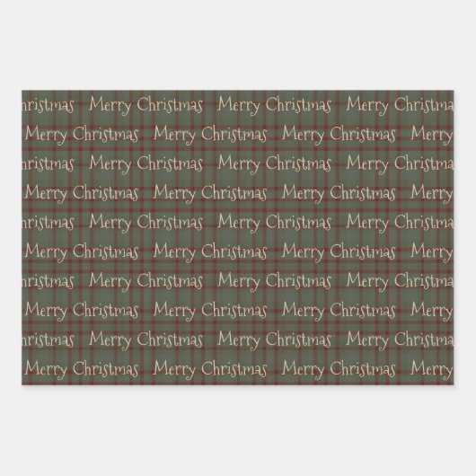 Het is Kerstmis. Inpakpapier Vel (Voorkant 2)