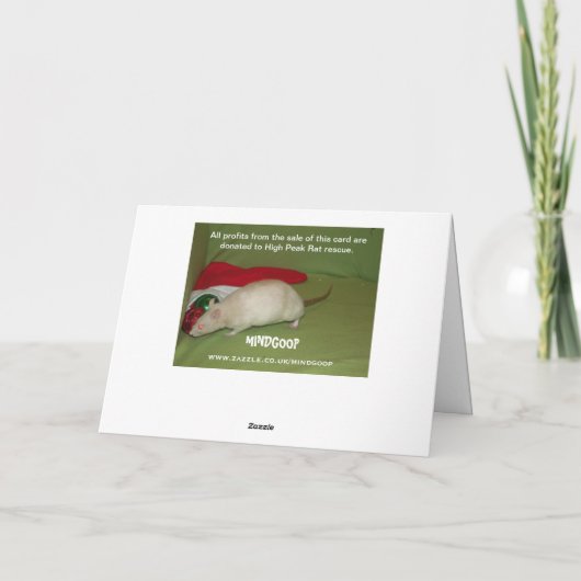 Het is Kerstmis! kaart (Achterkant)