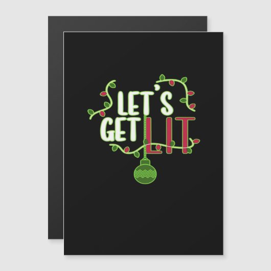 Het is Kerstmis - Let's Get Lit Klassieker (Voorkant / Achterkant)