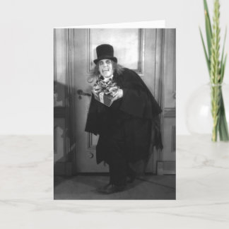 Het is Kerstmis na Middernacht Feestdagen Kaart