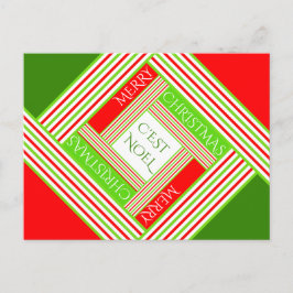 Het is Kerstmis / Prettig kerstfeest Feestdagenkaart