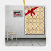 'Het is Kerstmis' van Jessica Claus Keramisch Ornament (Voorkant)