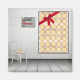 'Het is Kerstmis' van Jessica Claus Magneet