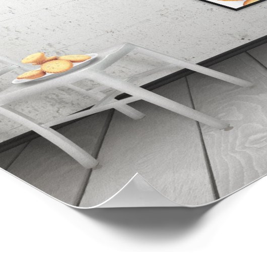 'Het is Kerstmis' van Jessica Claus Poster (Hoek)