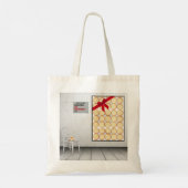 'Het is Kerstmis' van Jessica Claus Tote Bag (Achterkant)