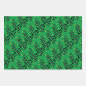 Het is Kerstmis Y'All Word Art Inpakpapier Vel (Voorkant 3)