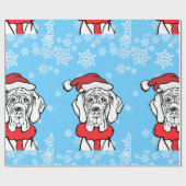 Het is kersttijd cadeaupapier (Vlak)