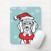 Het is kersttijd muismat (Met muis)