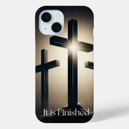 Het is klaar telefoonhoesje iPhone 15 case