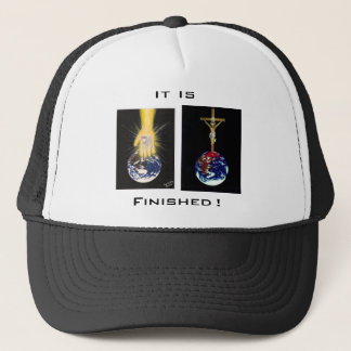 Het is klaar! trucker pet