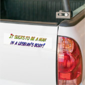 Het is klote bumpersticker (Op Truck)