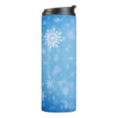 Het is knipperend thermosbeker (Gedraaid links)