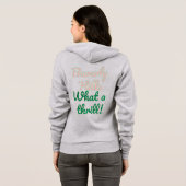 Het is koekjestijd hoodie (Achterkant volledig)