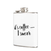 Het is Koffie ik de Koffie van het Manuscript van Heupfles (Links)