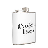 Het is Koffie ik de Koffie van het Manuscript van Heupfles (Rechts)