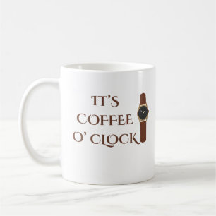 Het is koffietijd Koffie Humor Koffiemok