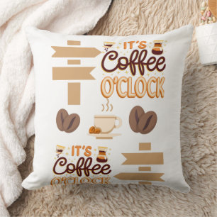 het is koffietijd kussen