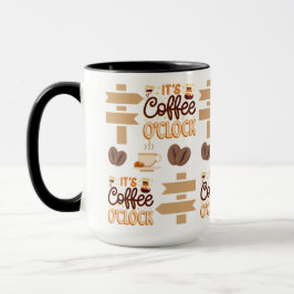 het is koffietijd  mok