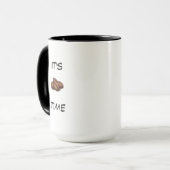 ☕ Het is koffietijd mok - Leuke cadeau voor koffie (Voorkant links)