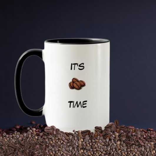 ☕ Het is koffietijd mok - Leuke cadeau voor koffie