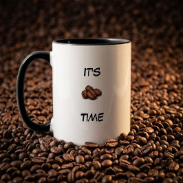 ☕ Het is koffietijd mok - Leuke cadeau voor koffie