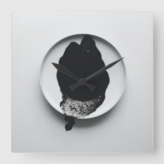 Het is koffietijd om de klok (Voorkant)