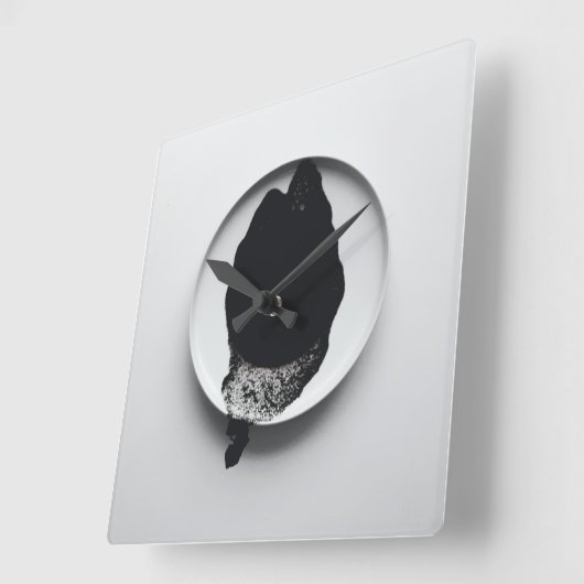 Het is koffietijd om de klok (Hoek)