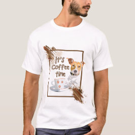 Het is koffietijd t-shirt