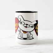 Het is Kooky Time Tweekleurige Koffiemok (Center)