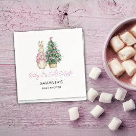 Het is koud buiten Baby servet