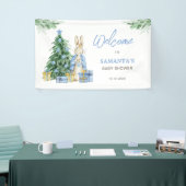 Het is koud buiten Baby shower Welkom Spandoek (Beurs)