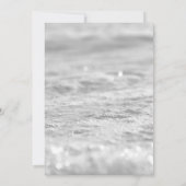 Het is koud buiten blauw Baby shower per post Kaart (Achterkant)