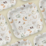 Het is koud buiten groen neutraal winter Baby show Papieren Bordje<br><div class="desc">Een schattig baby showers bord voor het winterseizoen in neutraal gedempte kleuren. Met baby-accessoires,  speelgoed en winterelementen. Ontwerp om te passen aan mijn "baby het is koud buiten thema" Als je stukken nodig hebt die niet in het collectie zitten,  laat het me weten (Maria). Blij om te helpen!</div>