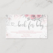 Het is koud buiten het Baby shower Informatiekaartje (Voorkant)