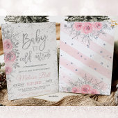 Het is koud buiten het Baby shower Kaart