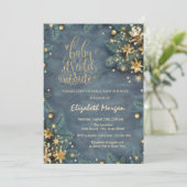 Het is Koud Buiten het Baby shower van de Boom van Kaart (Staand voorkant)