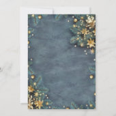 Het is Koud Buiten het Baby shower van de Boom van Kaart (Achterkant)