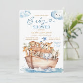 Het is koud buiten het Baby shower van de kerstver Kaart (Staand voorkant)