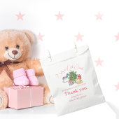 Het is koud buiten het Baby shower van het winterr Bedankzakje