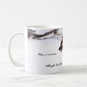 Het is koud buiten koffiemok (Links)